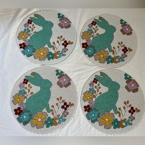 Easter beaded placemats